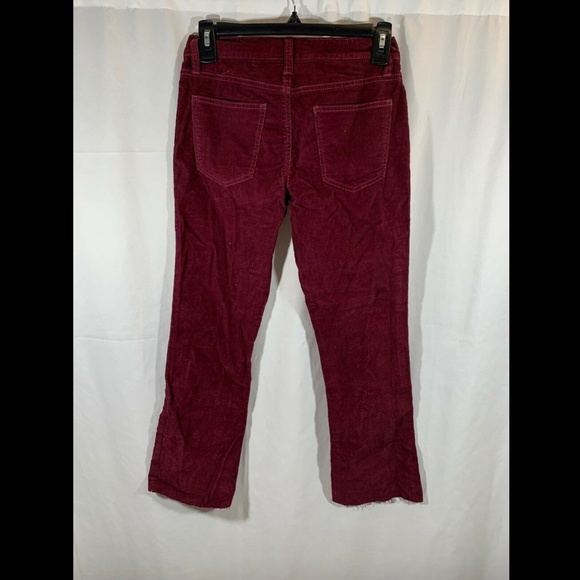 NWT Current/Elliott Kick Corduroy Cropped Pants - Picture 4 of 8